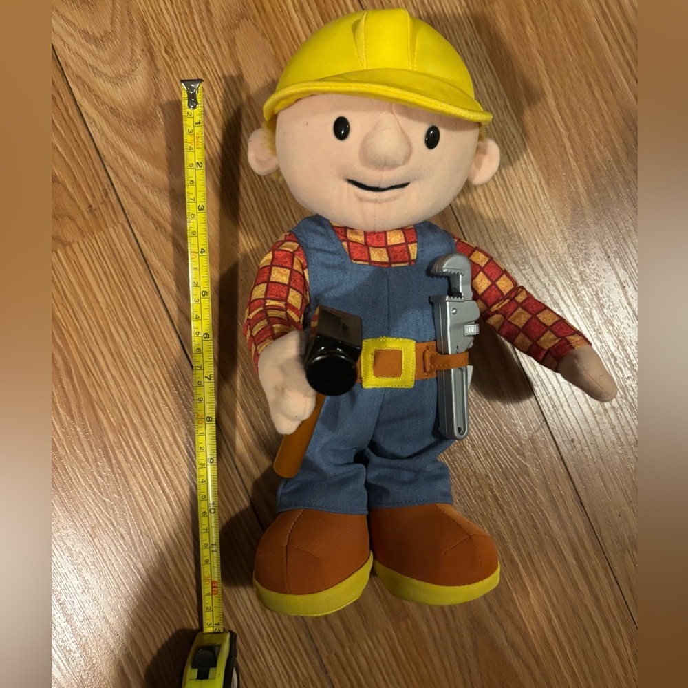 Bob the builder plush